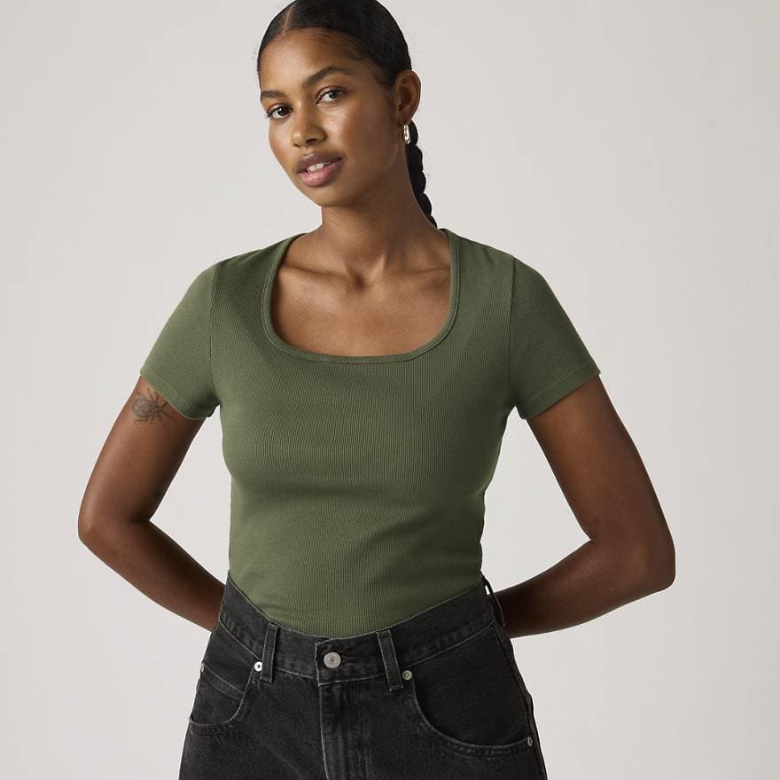 Essential Square Neck Tee