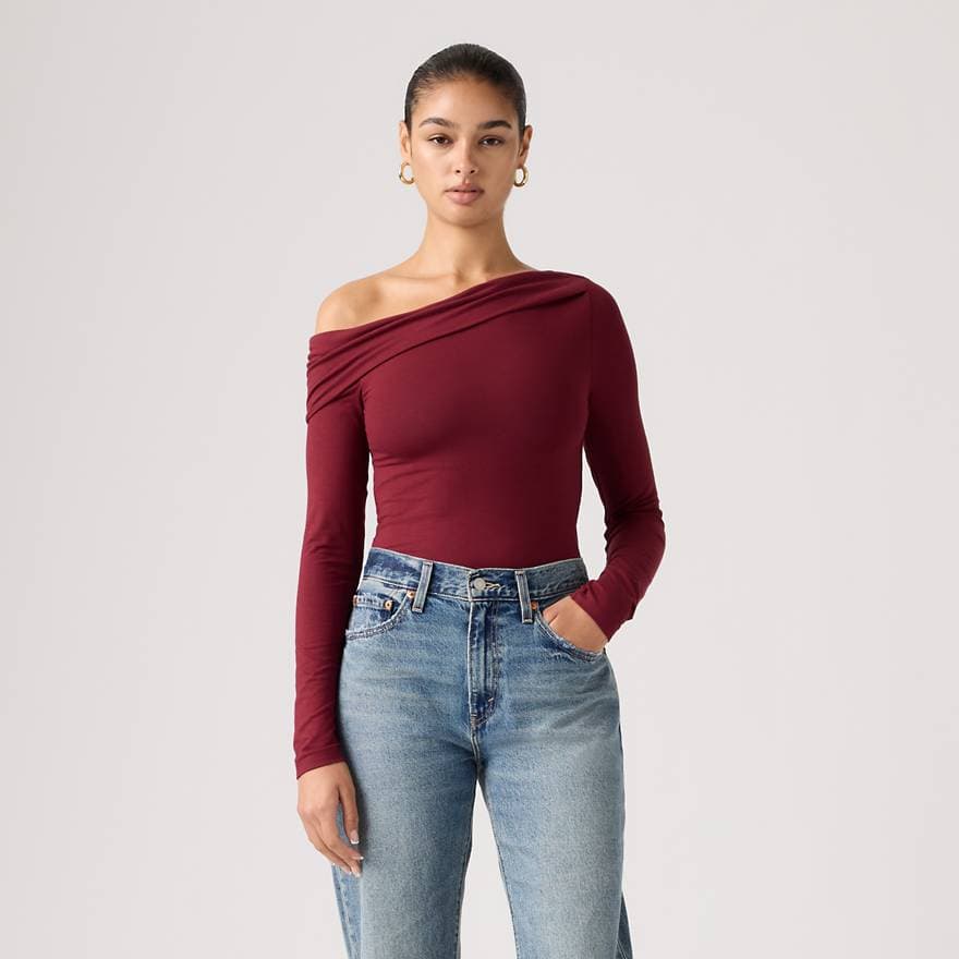 Clara Off Shoulder Long Sleeve Top