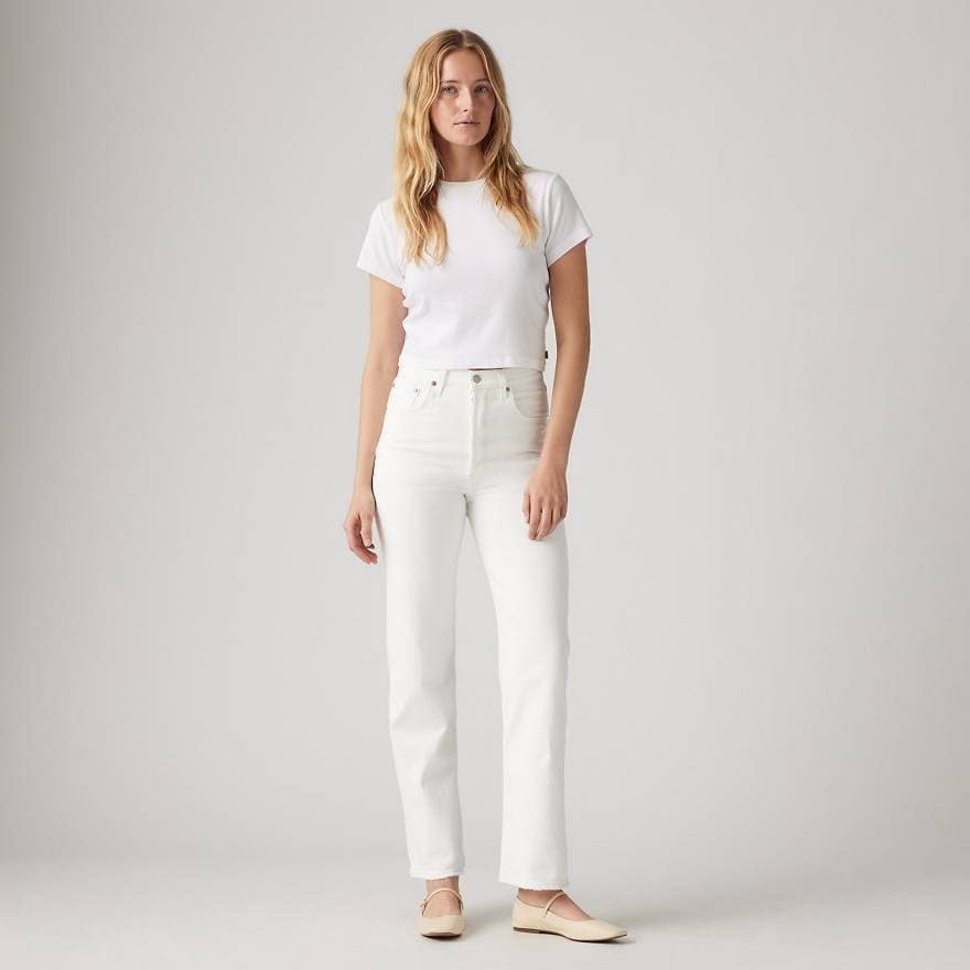 Ribcage Straight Ankle Jeans